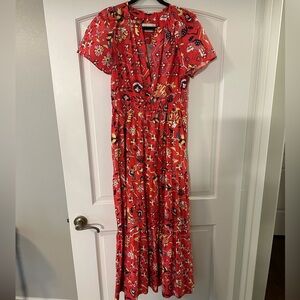 Anthropologie somerset maxi dress